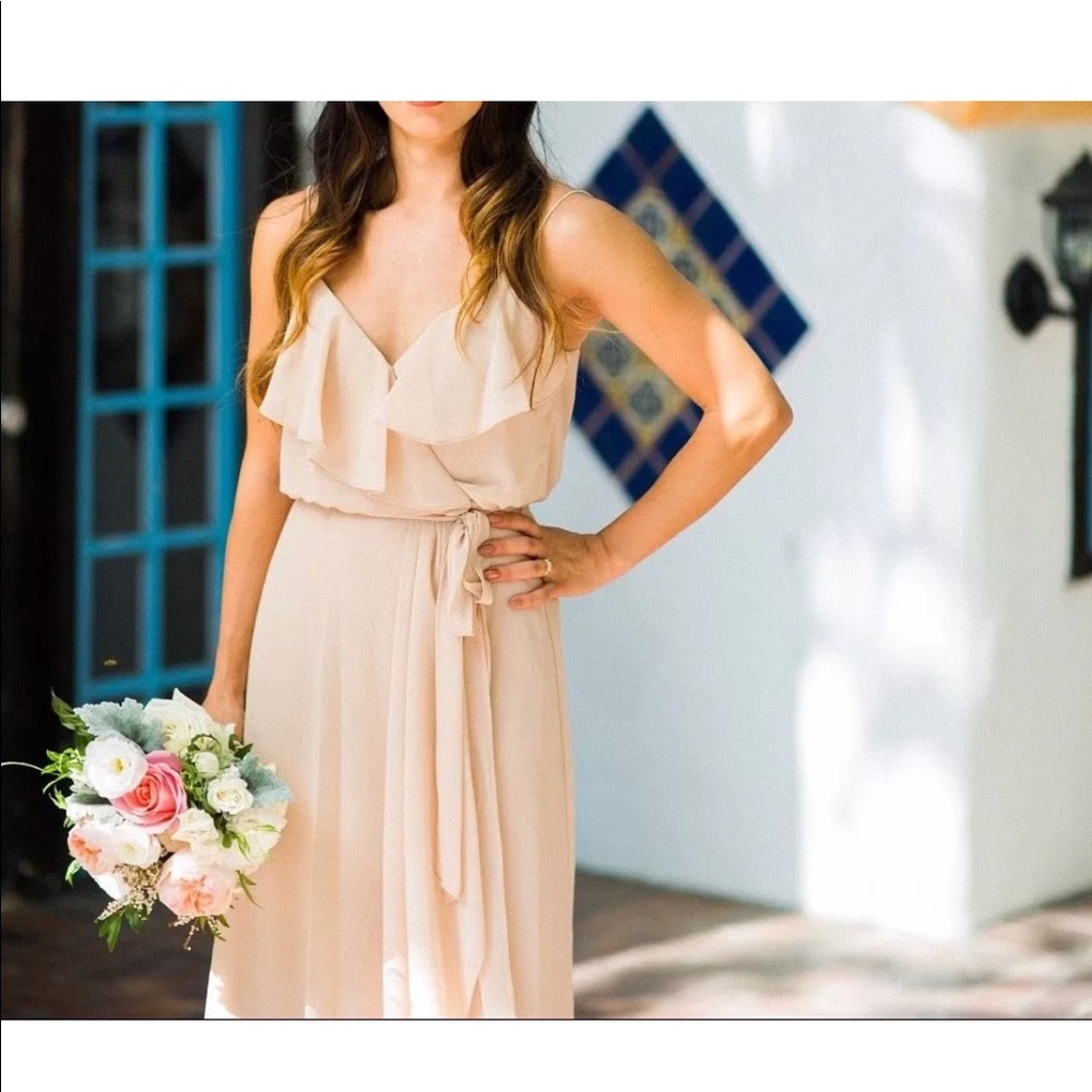 DREW Nouvelle Amsale Wedding Bridesmaid Dress XS